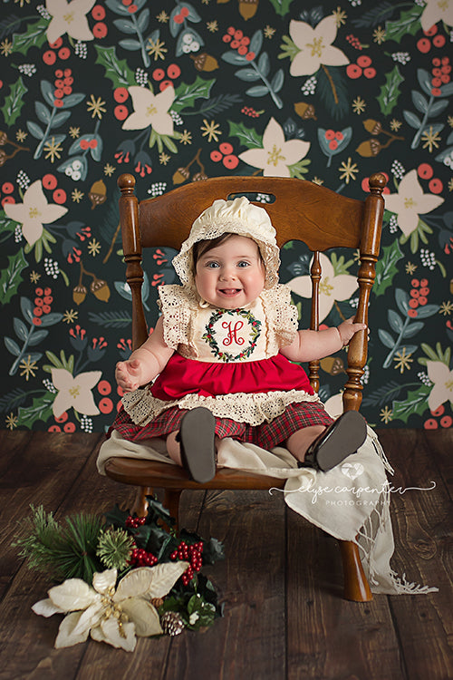 Winter | Christmas Floral - HSD Photography Backdrops 