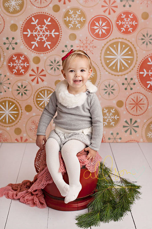 Rustic White Wood Floor Mat - HSD Photography Backdrops 