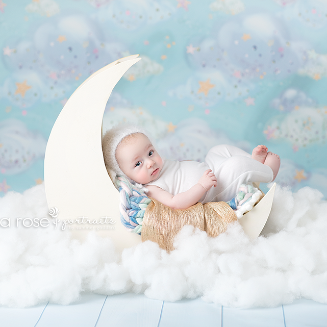 Cotton Candy Clouds - HSD Photography Backdrops 