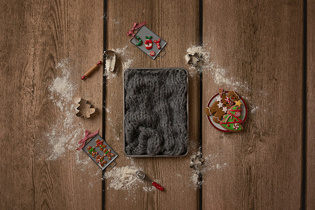 Cookie Cutters | Gingerbread Coll. | Digital - HSD Photography Backdrops 