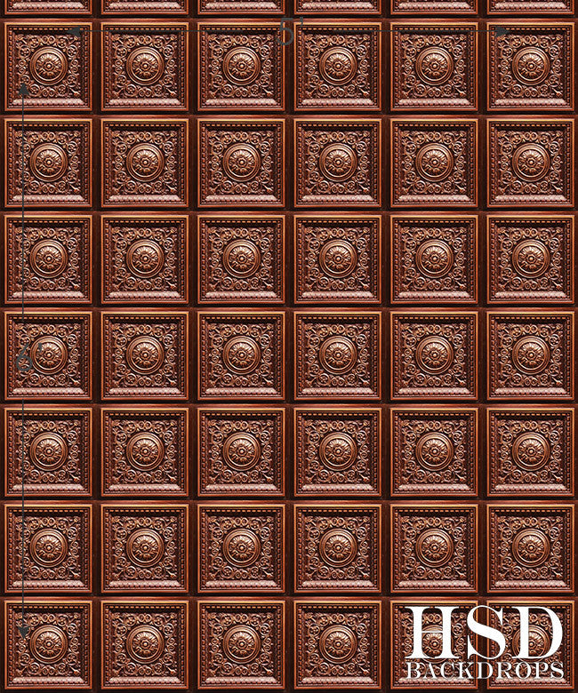 Bronze Tin Tile - HSD Photography Backdrops 