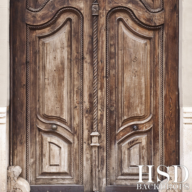 Ornate Old Door - HSD Photography Backdrops 