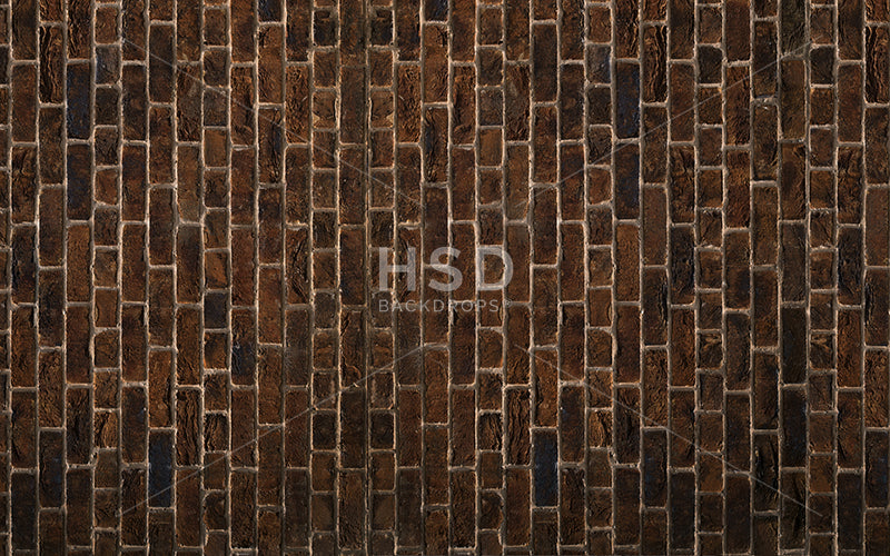 Dark Brick - HSD Photography Backdrops 