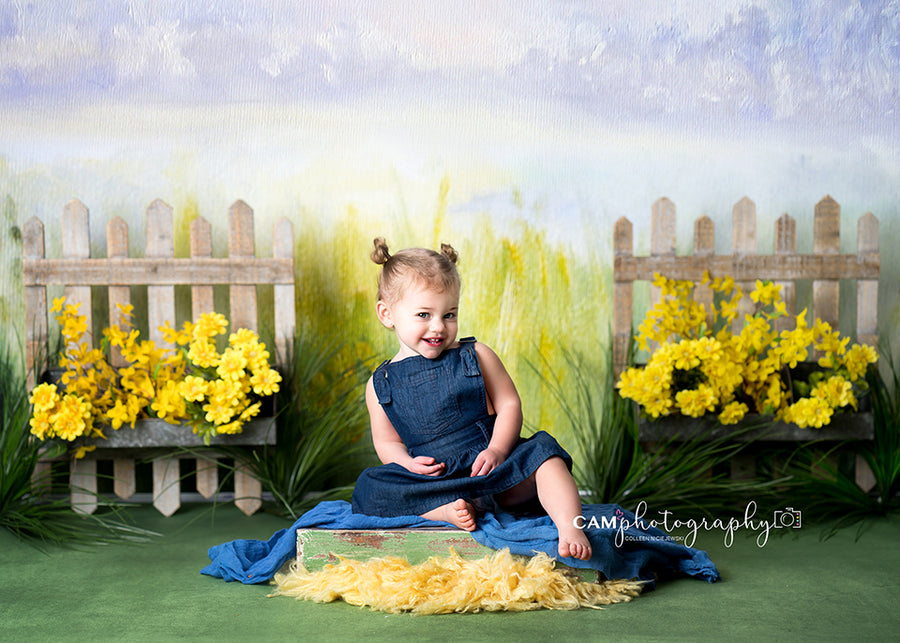 Spring Floral Photography Backdrop Spring Photo Backdrop Spring Props ...