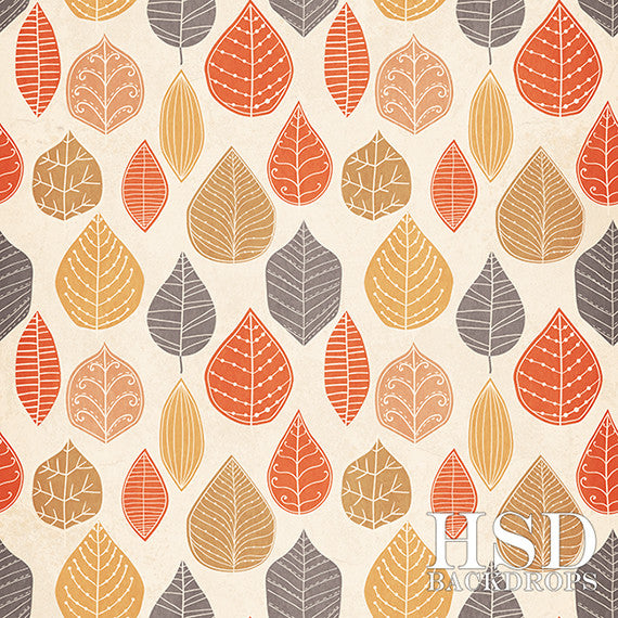 Fall Leaves - HSD Photography Backdrops 