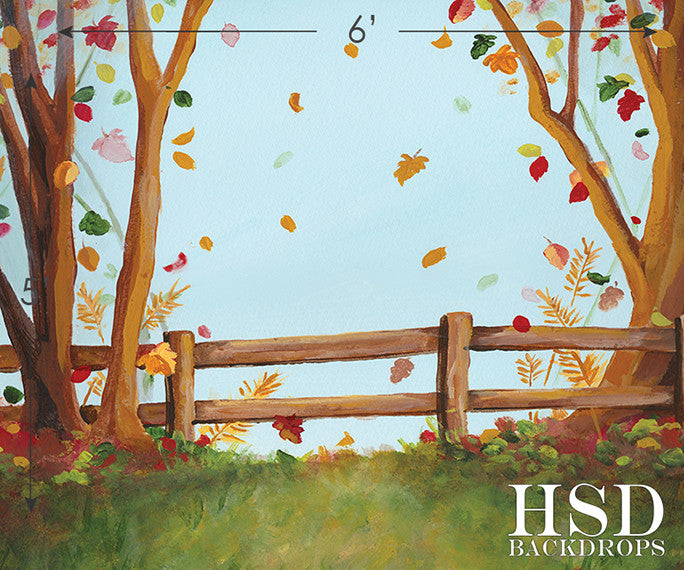 Fall Background - HSD Photography Backdrops 