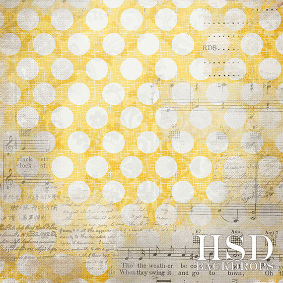 Grunge Polka Dots II - HSD Photography Backdrops 