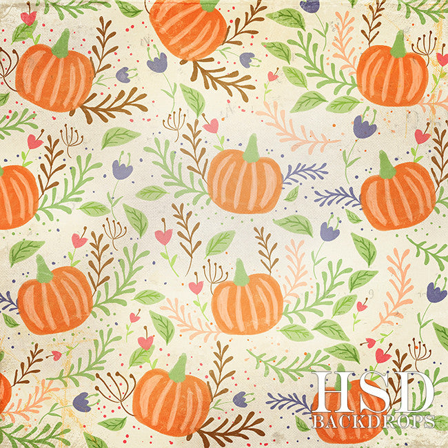 Pumpkin Patch - HSD Photography Backdrops 