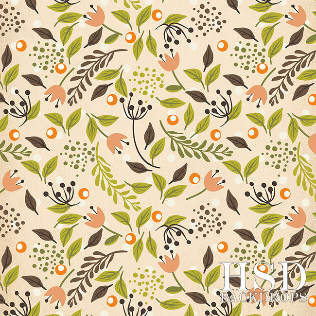 Mia Floral - HSD Photography Backdrops 