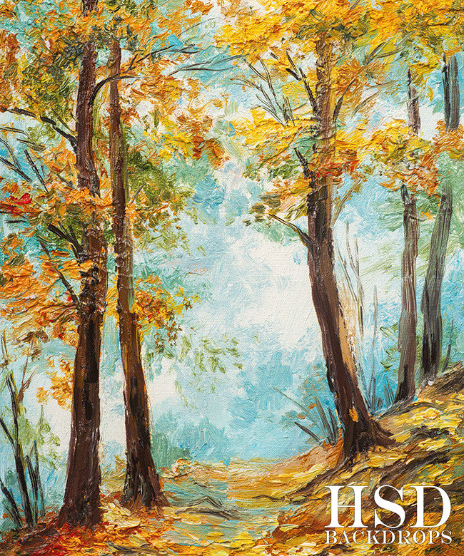 Autumn Forest - HSD Photography Backdrops 
