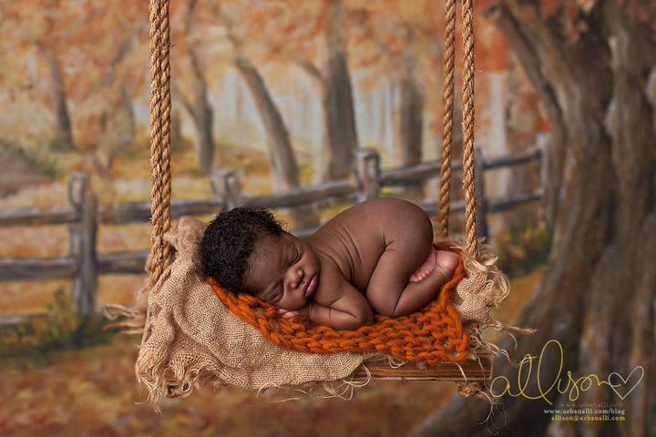 Under the Autumn Tree - HSD Photography Backdrops 