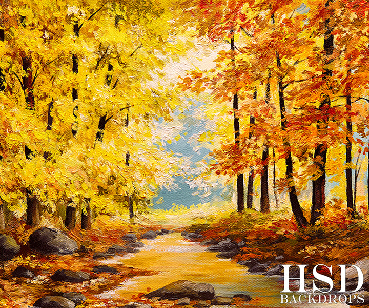 Autumn Woods - HSD Photography Backdrops 