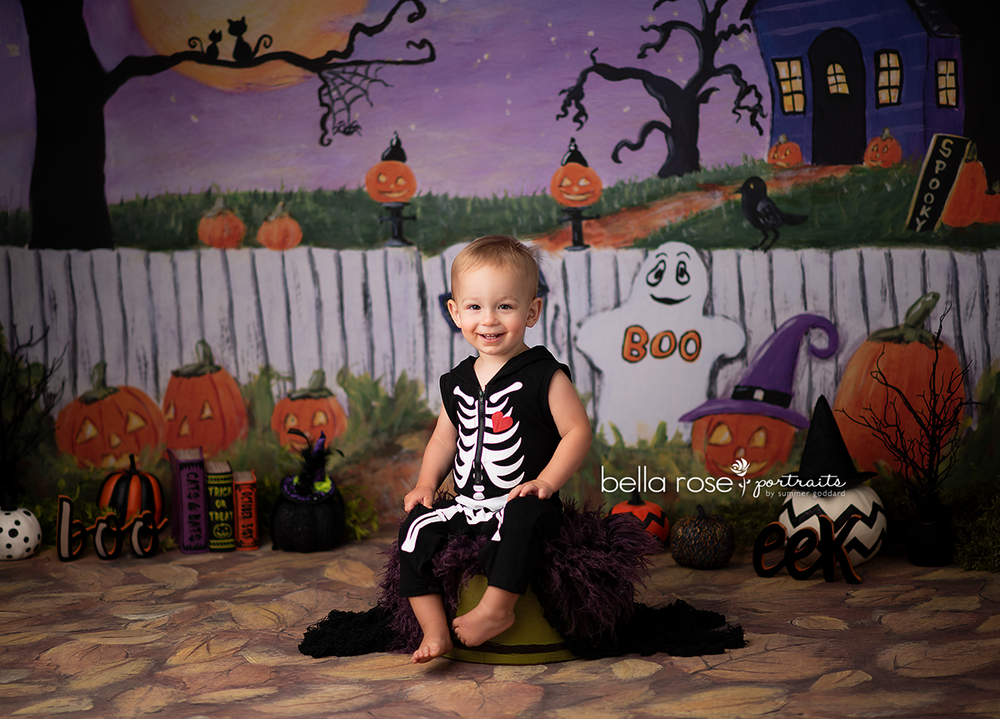 Halloween Booville Children's - HSD Photography Backdrops 