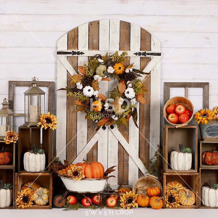 Fall Back Backdrop Signs of Fall fall photo backdrop for autumn pictures