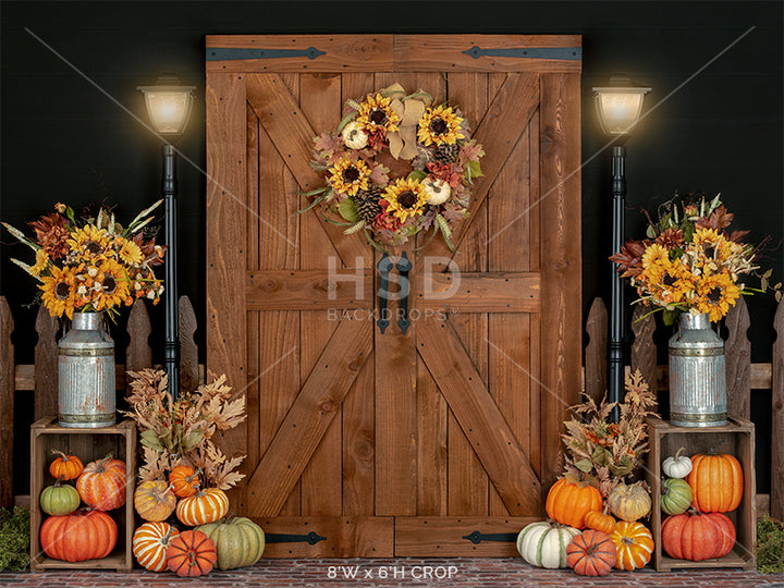 Harvest Door - HSD Photography Backdrops 