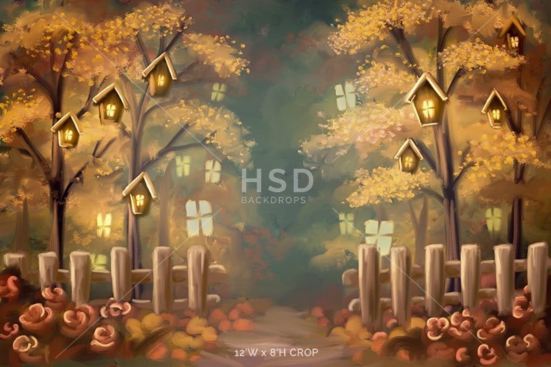 Fall Entrance - HSD Photography Backdrops 
