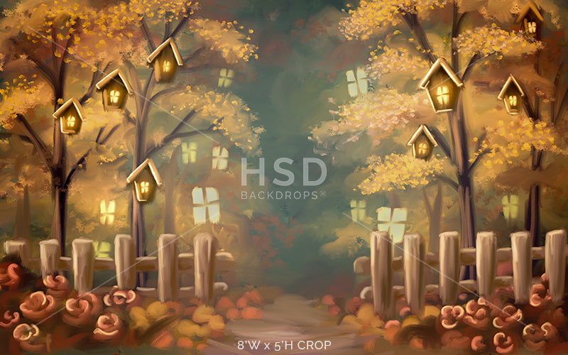 Fall Entrance - HSD Photography Backdrops 