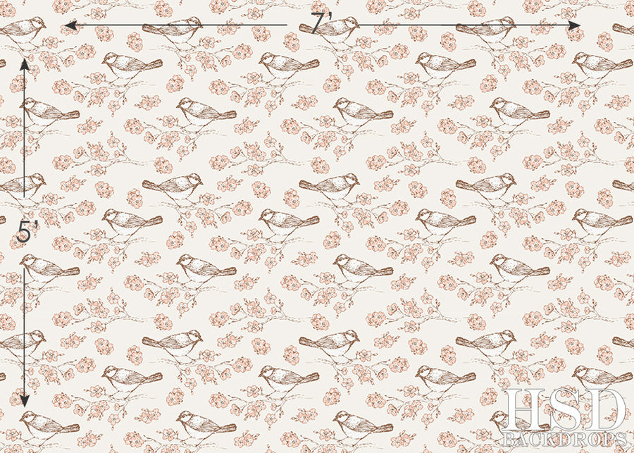 Emma Floral - HSD Photography Backdrops 