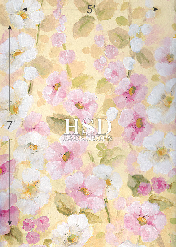 Ashlynn Floral - HSD Photography Backdrops 