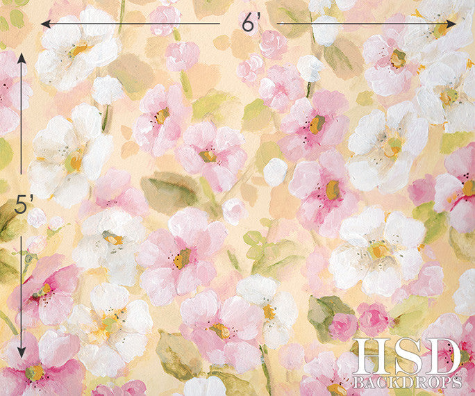 Ashlynn Floral - HSD Photography Backdrops 