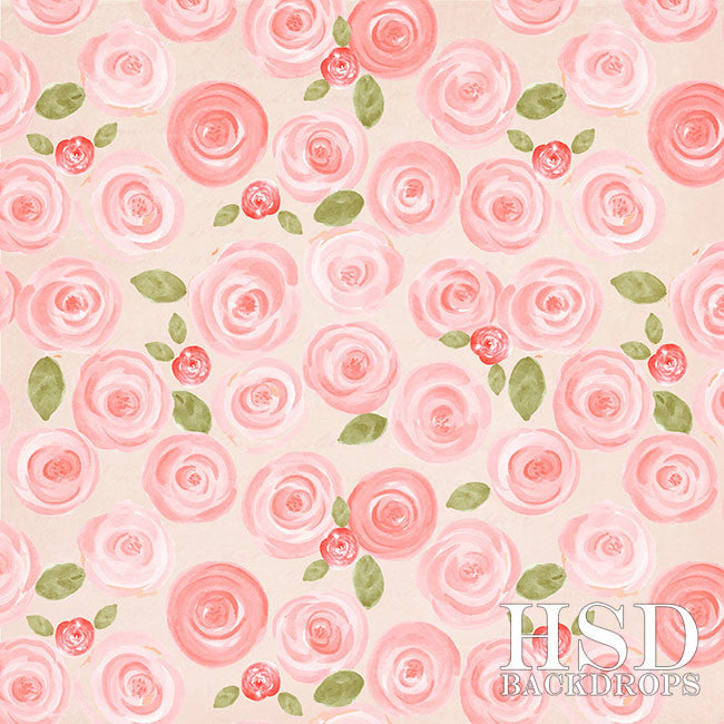 Lulu Floral - HSD Photography Backdrops 