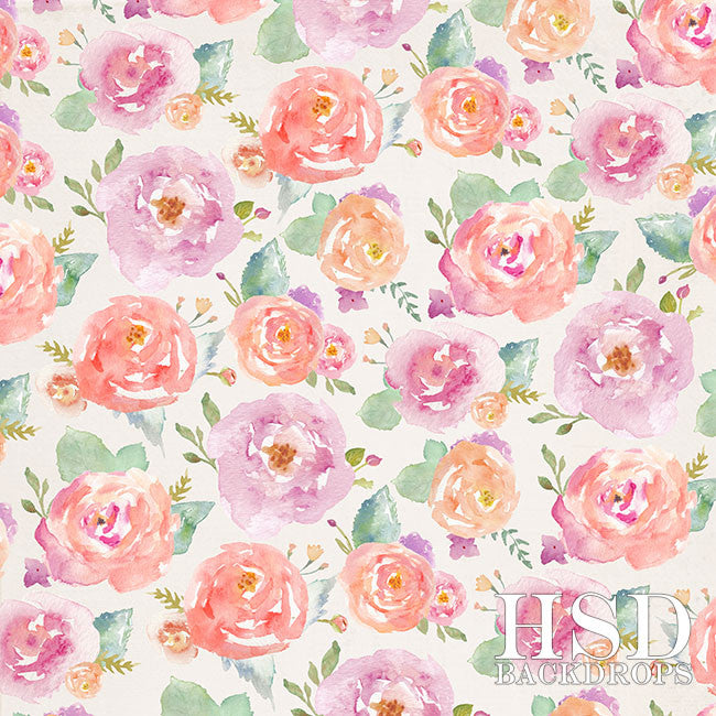 Angelica Floral - HSD Photography Backdrops 