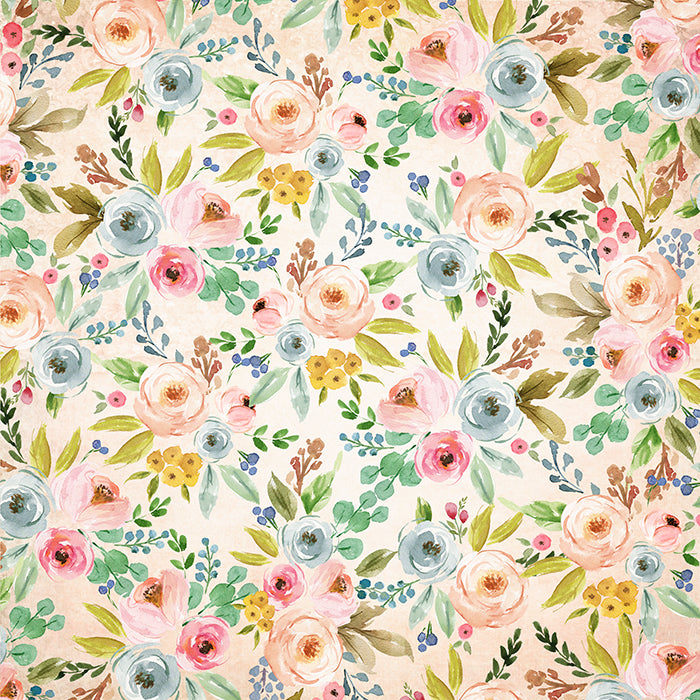 Spring Floral Photography Backdrop Vinyl Canvas Easter Photo Props ...