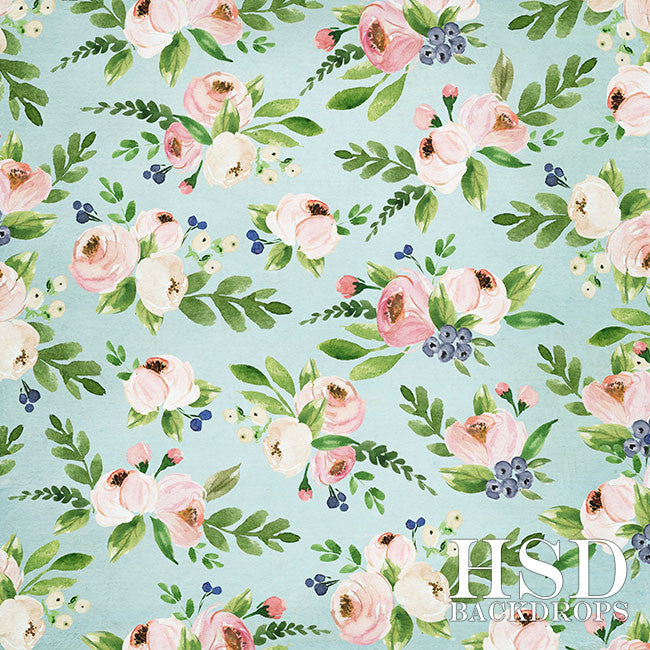 Adalynn Floral - HSD Photography Backdrops 