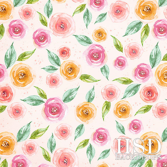 Kaylee Floral - HSD Photography Backdrops 