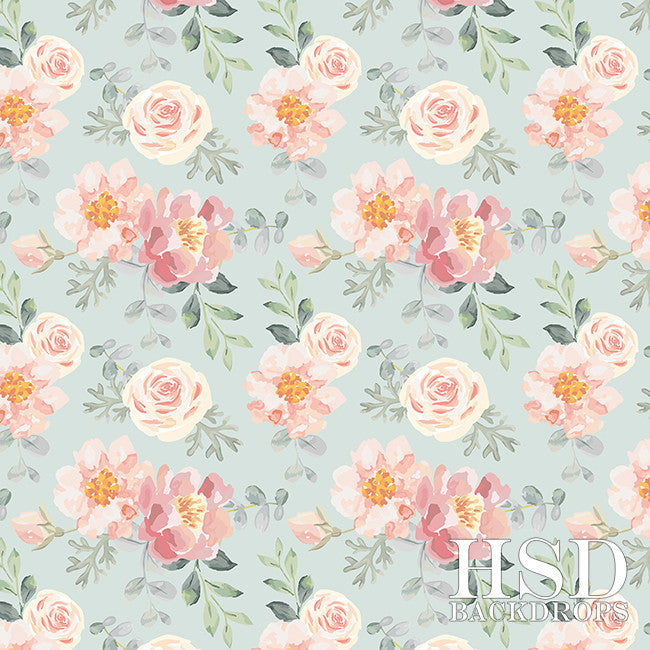 Roselyn Floral - HSD Photography Backdrops 