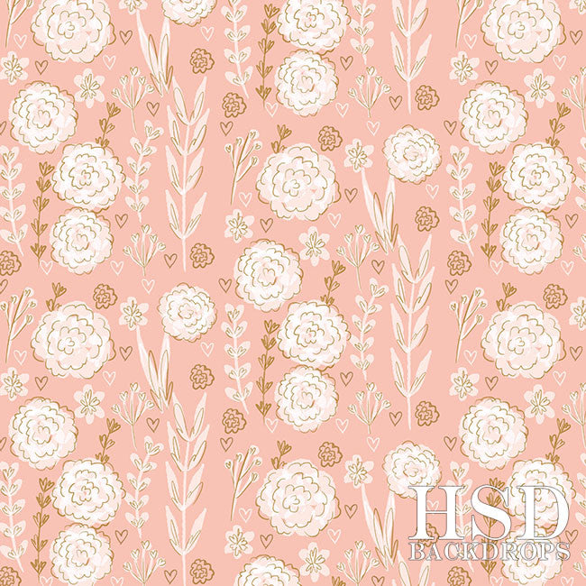 Breah Floral - HSD Photography Backdrops 