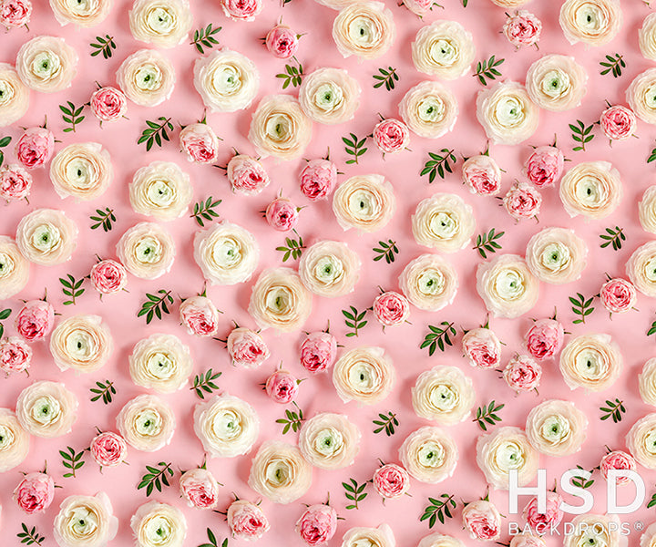 Precious Peonies - HSD Photography Backdrops 