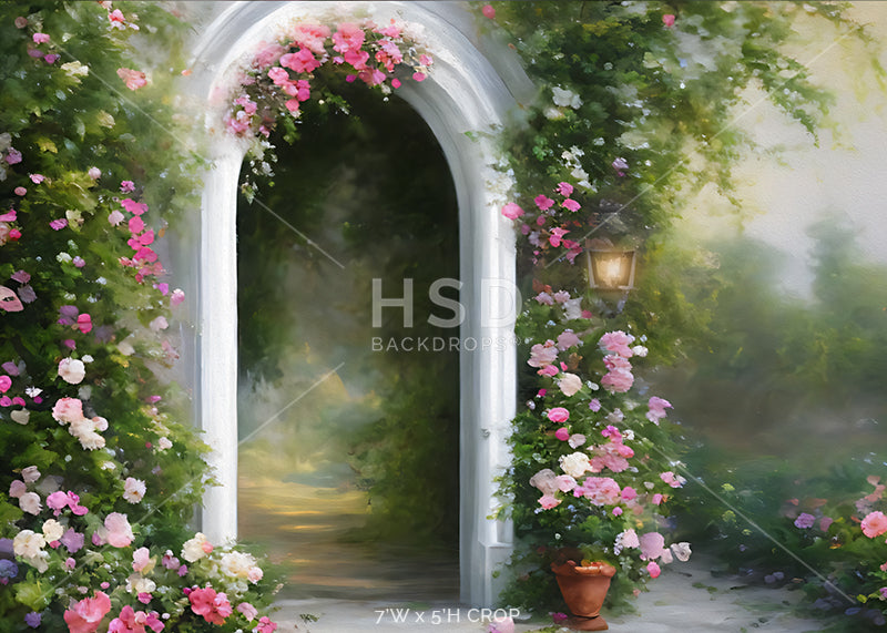 Elegant Entrance - HSD Photography Backdrops 