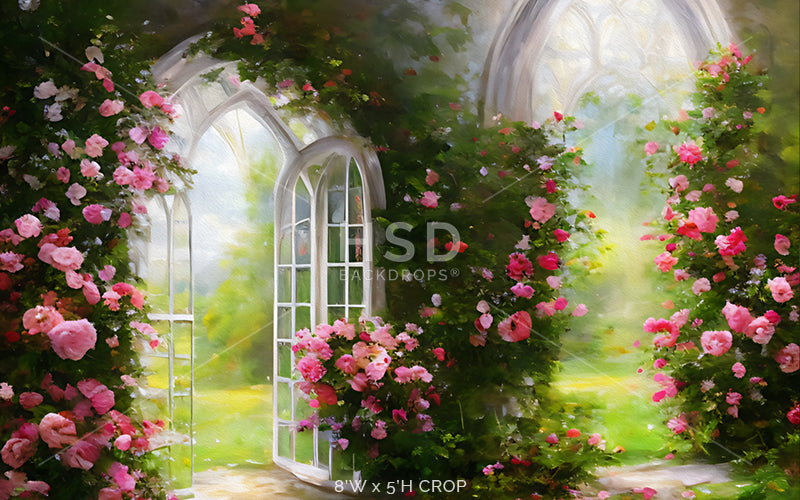 Enchanted Entrance - HSD Photography Backdrops 