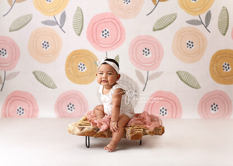 Sadie Floral - HSD Photography Backdrops 