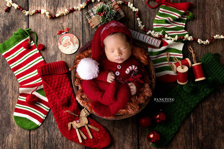 Snuggle Season Brown | Digital Backdrop - HSD Photography Backdrops 
