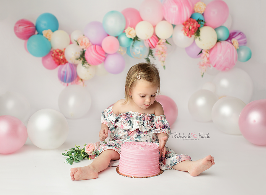 Blooms & Balloons - HSD Photography Backdrops 