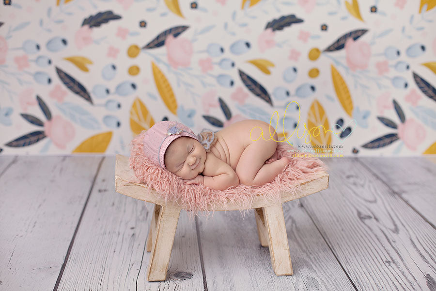 Avery Floral - HSD Photography Backdrops 