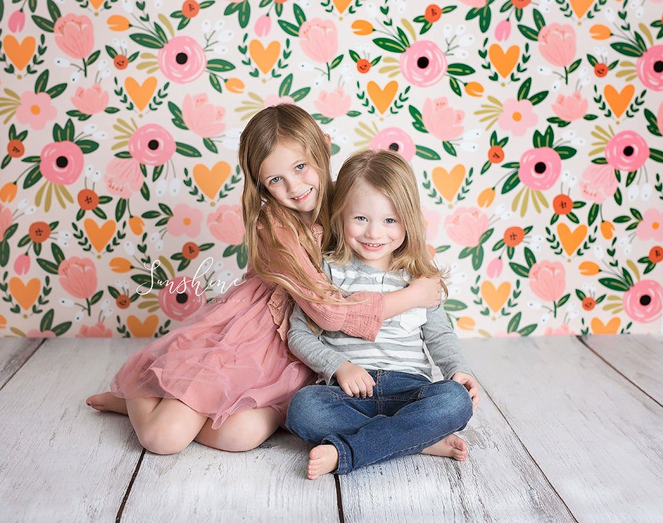 Blooming Love - HSD Photography Backdrops 