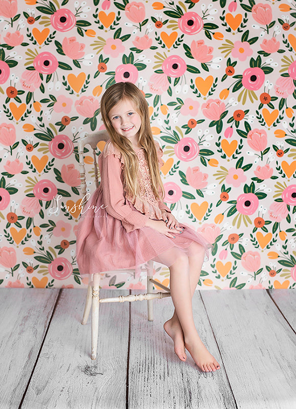 Blooming Love - HSD Photography Backdrops 