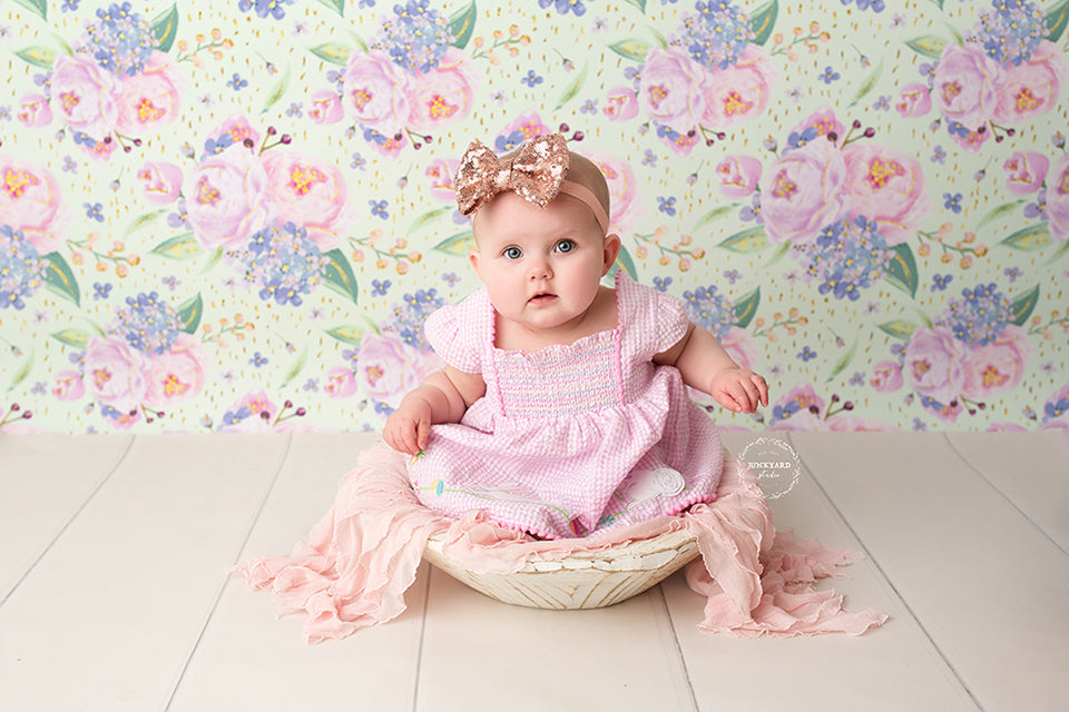 Floral Photography Backdrop | Trista - HSD Photography Backdrops 