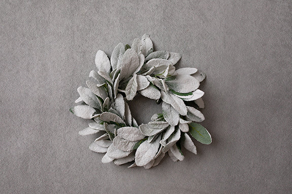 Frosted Winter Wreath I | A Perfect Winter Coll. | Digital - HSD Photography Backdrops 