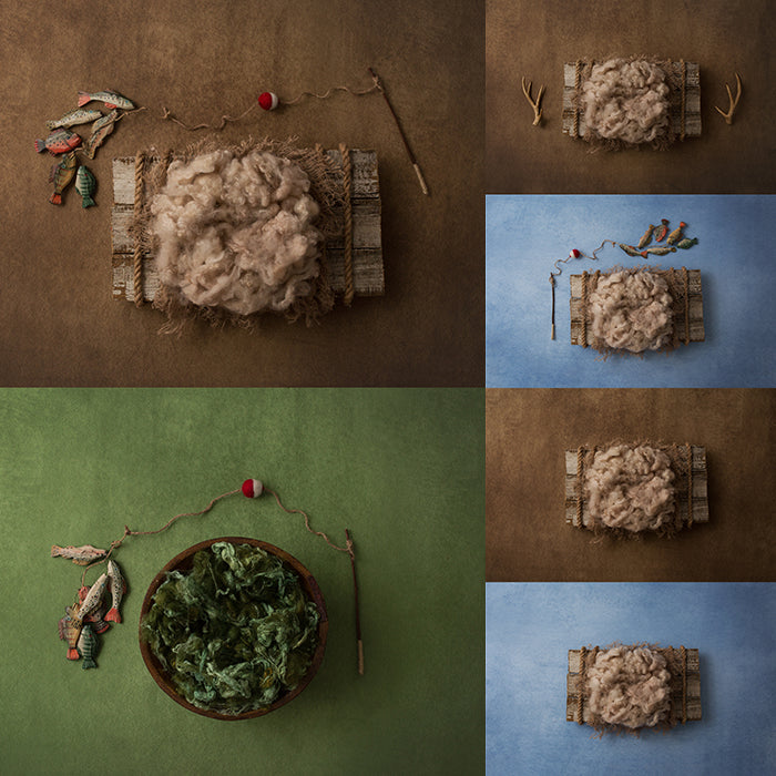 Gone Fishin' Collection | Digital - HSD Photography Backdrops 