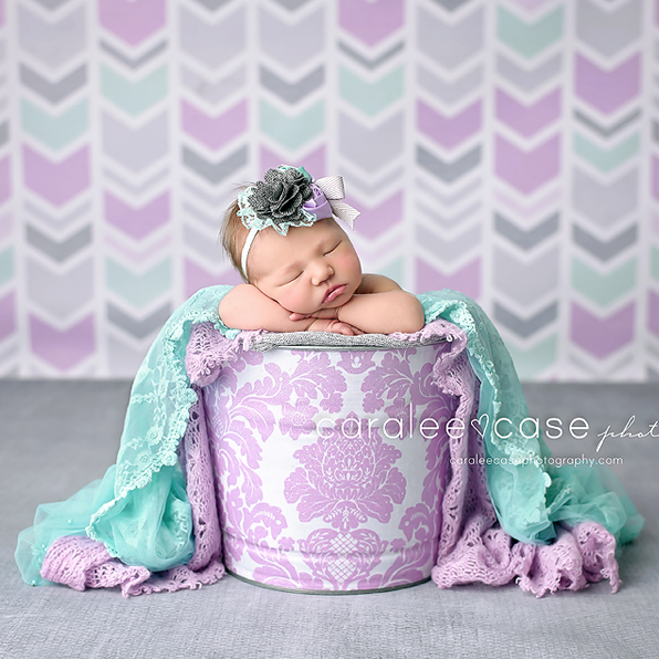 Mint & Lavender Arrows - HSD Photography Backdrops 