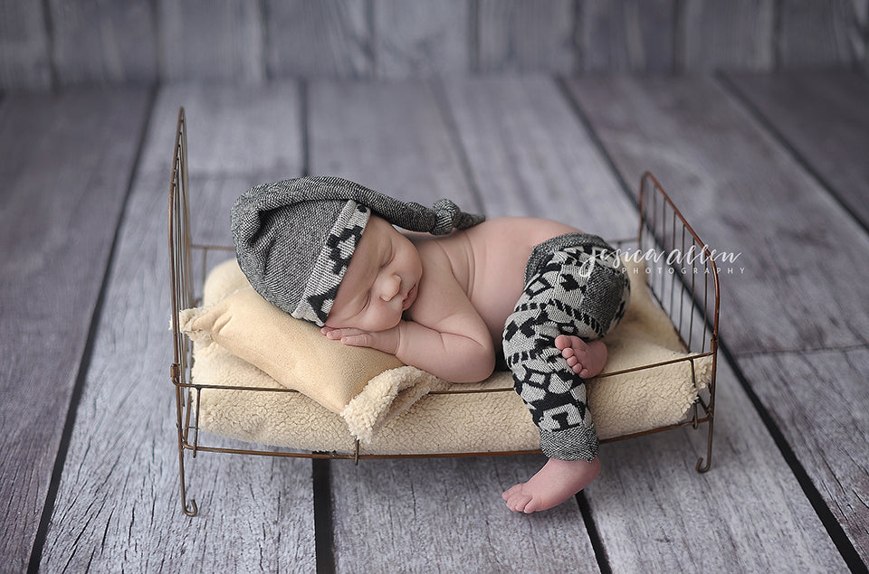 Catalina Grey Floor Drop Floor Mat - HSD Photography Backdrops 