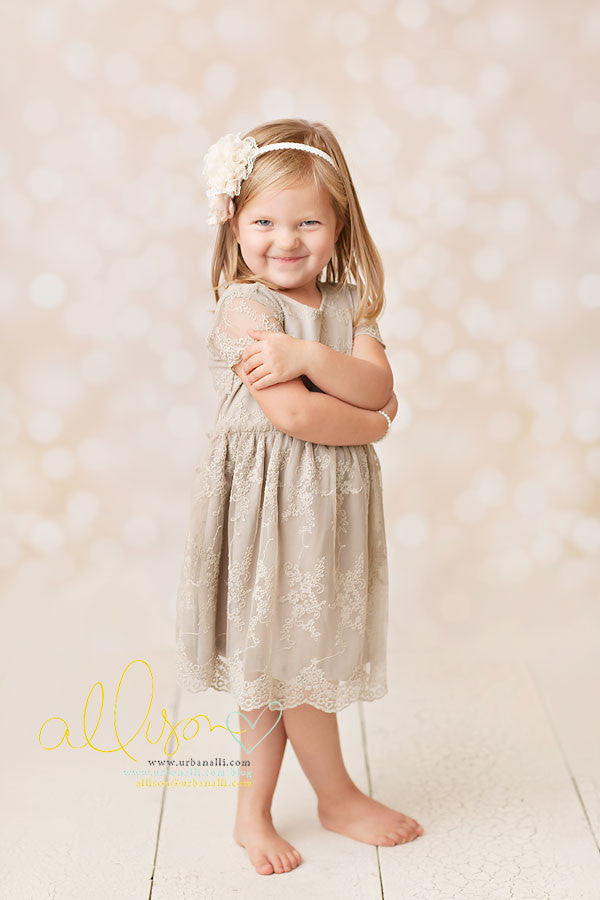 Creamy Gold Bokeh - HSD Photography Backdrops 