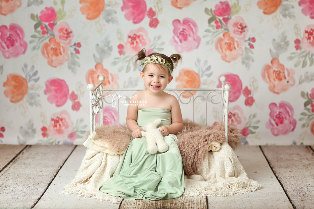 Mila Floral - HSD Photography Backdrops 