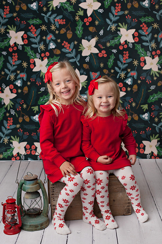 Winter | Christmas Floral - HSD Photography Backdrops 