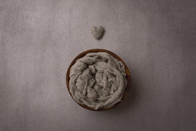 I Heart You Grey | Digital - HSD Photography Backdrops 
