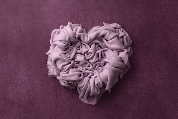 Newborn Digital Backdrop | In My Heart Purple - HSD Photography Backdrops 